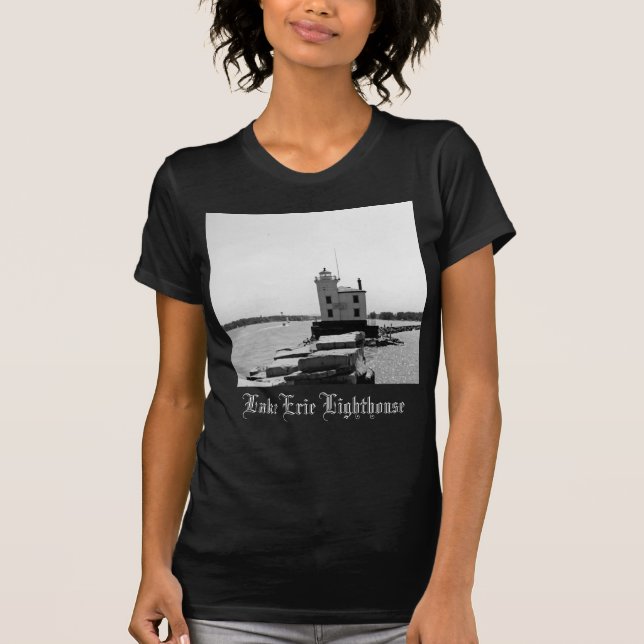 Camiseta Lago Erie Lighthouse (Frente)