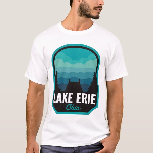 Camiseta Lago Erie Ohio Summer (Frente)