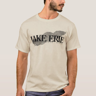 Camiseta Lago Erie Water, Walleye, estranho