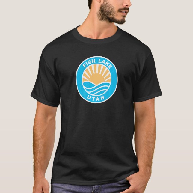 Camiseta Lago Fish Utah (Frente)