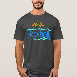 Camiseta Lago Funny Lakeaholic