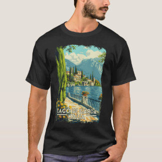 Camiseta Lago Garda Itália Souvenir