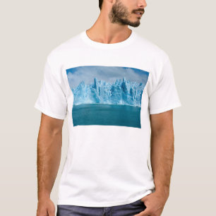 Camiseta Lago, gelo e céu azuis
