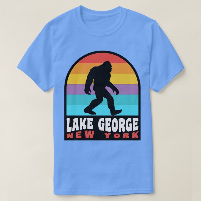 Camiseta Lago George Adirondacks Nova York (Frente do Design)