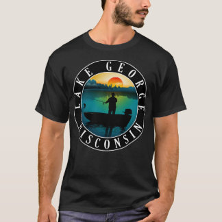 Camiseta Lago George Wisconsin
