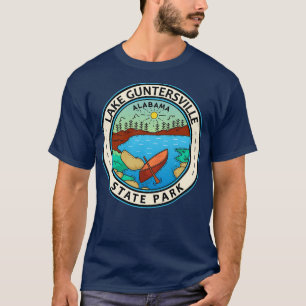Camiseta Lago Guntersville State Park Crachá Alabama TShirt