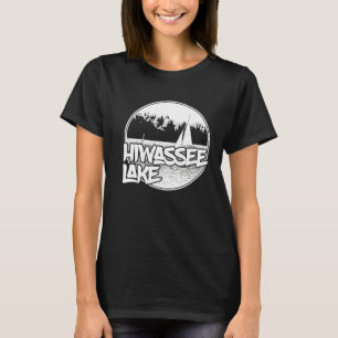 Camiseta Lago Hiwassee Carolina do Norte Vela Barco à Vela