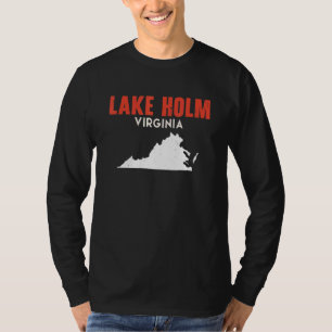 Camiseta Lago Holm Washington EUA Estado América Viagem Was
