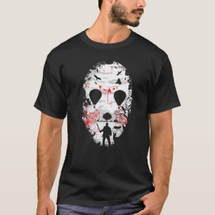 Camiseta Lago Horror Mask No Mar