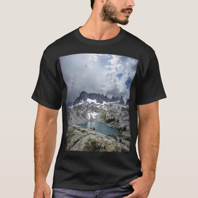 Camiseta Lago Iceberg 2 - Ansel Adams Wilderness (Frente)