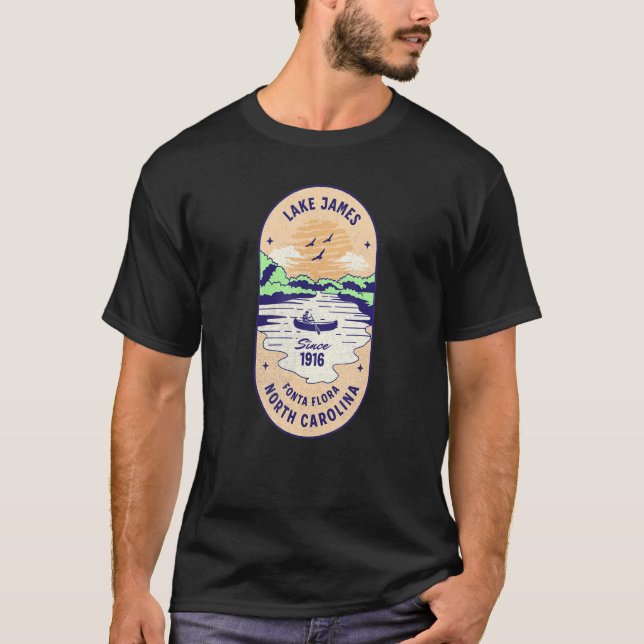 Camiseta Lago James NC Fonta F 1916 (Frente)