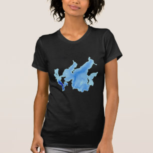 Camiseta Lago Leech detalhado