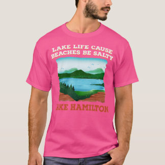 Camiseta Lago Life Cause Beach Lake Camping