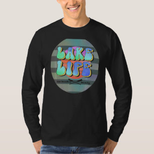 Camiseta Lago Life Retro Summer Pastel Campo Salgado