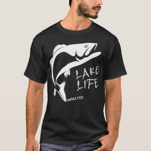 Camiseta Lago Life robalo sem sal frente SEM sal Sem tubarõ