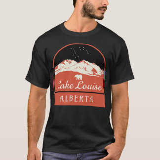 Camiseta Lago Louise ski Alberta 1