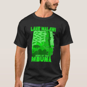 Camiseta Lago Malawi Africa Cichlids Aquarium Fish Mbuna Pe
