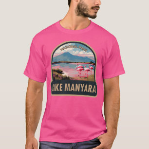 Camiseta Lago Manyara National Park Tanzânia Viagem Art