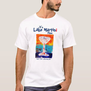 Camiseta Lago Martin do "tempo" Alabama t-shirt de