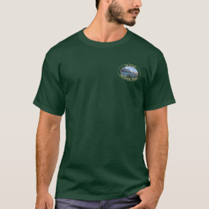 Camiseta Lago Mary santo no Parque Nacional de Glacier em M