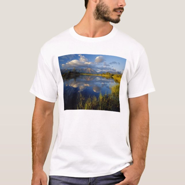 Camiseta Lago Maskinonge no Parque Nacional dos Lagos de Wa (Frente)