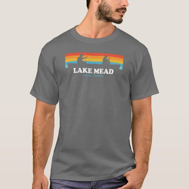 Camiseta Lago Mead Nevada Arizona Canoé (Frente)