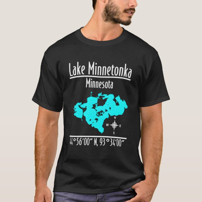 Camiseta Lago Minnetonka - Minnesota (Frente)