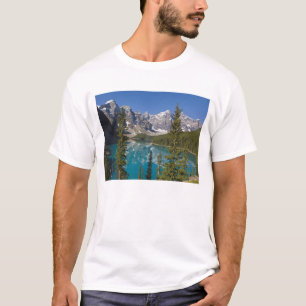 Camiseta Lago Moraine, Rochas Canadenses, Alberta, Canadá 2