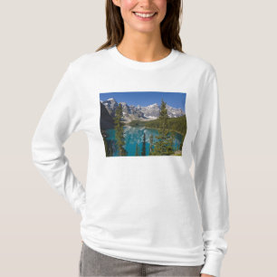 Camiseta Lago Moraine, Rochas Canadenses, Alberta, Canadá 2