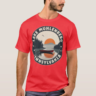 Camiseta Lago Muhlenberg Pennsylvania Sunset