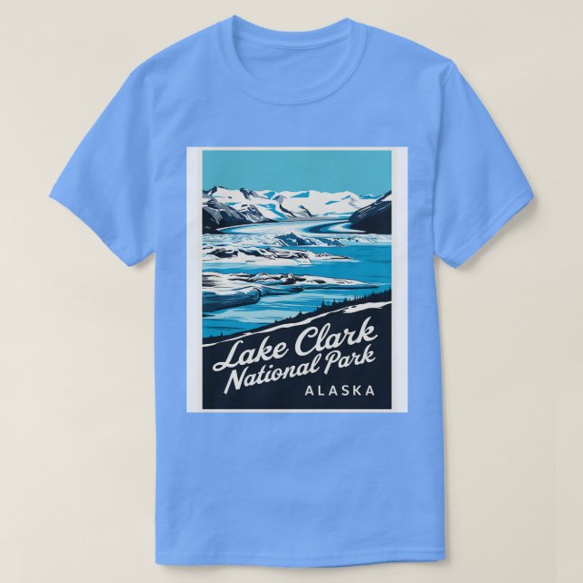 Camiseta Lago National Park Landscape TShirt (Frente do Design)