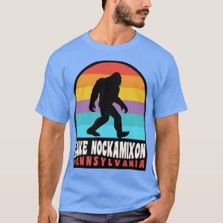 Camiseta Lago Nockamixon Pensilvânia Retro Sunset