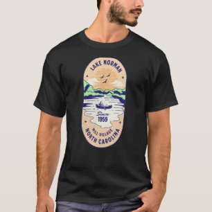 Camiseta Lago Norman NC Mill Village 1959
