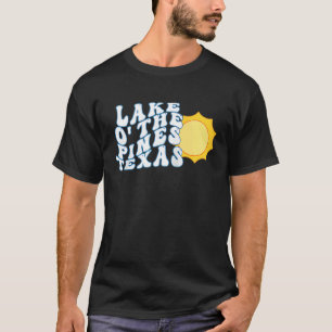 Camiseta Lago O Pines Texas TX Sunrise Souveni
