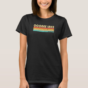 Camiseta Lago Oconee Geórgia  Pesca Acampamento Verão