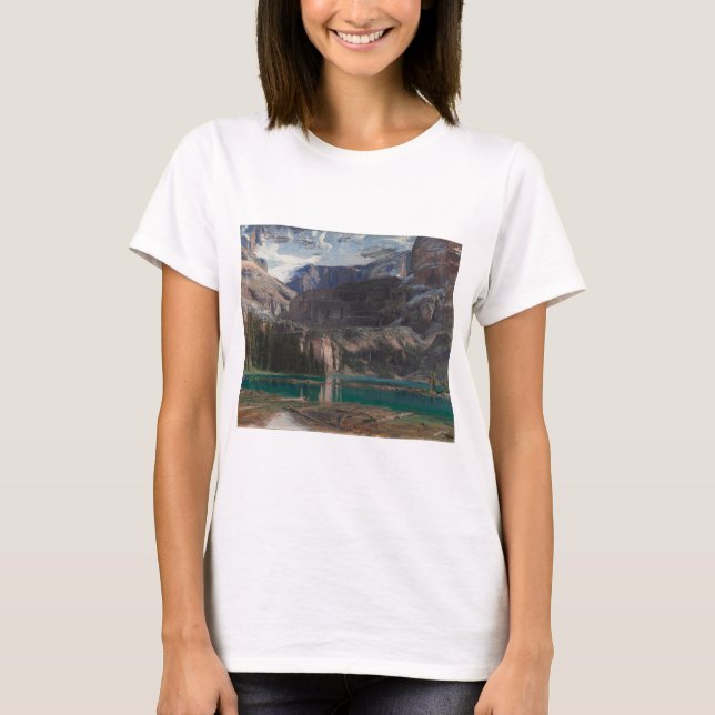 Camiseta Lago O'Hara por John Singer Sargent, Arte Vitorian (Frente)