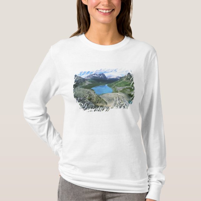 Camiseta Lago O'Hara, Yoho NP, BC, Canadá (Frente)