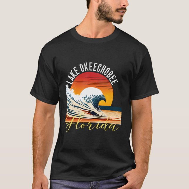 Camiseta Lago Okeechobee Lago Okeechobee (Frente)