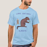 Lago Ontario Beaver Texto Personalizado