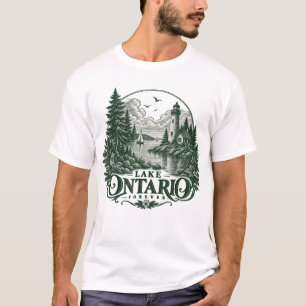 Camiseta Lago Ontário Vintage