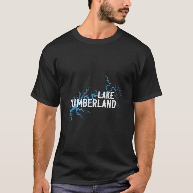 Camiseta Lago Para E Lago Cumberland Ky (Frente)