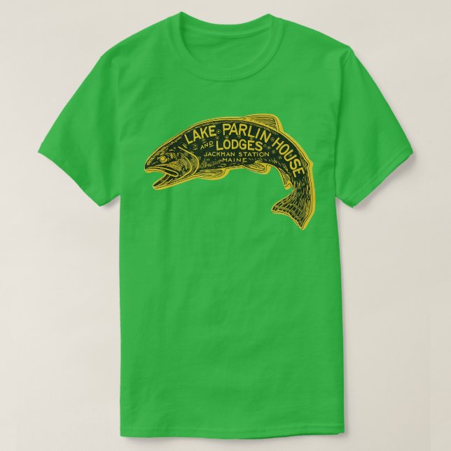 Camiseta Lago Parlin House e Lodges (Frente do Design)