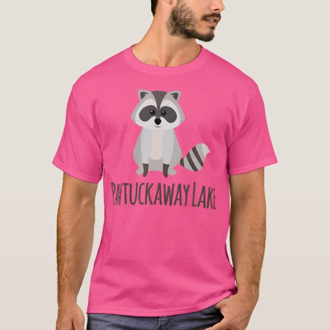 Camiseta Lago Pawtuckaway New Hampshire Willife Raccoon Ca (Frente)