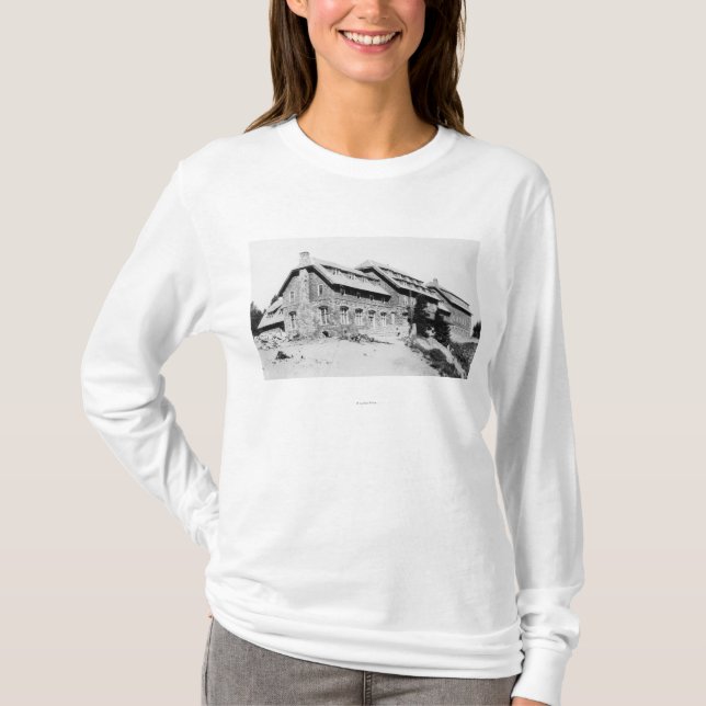 Camiseta Lago PhotographCrater do alojamento do lago (Frente)