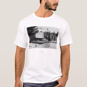 Camiseta Lago PhotographDiamond do alojamento do lago