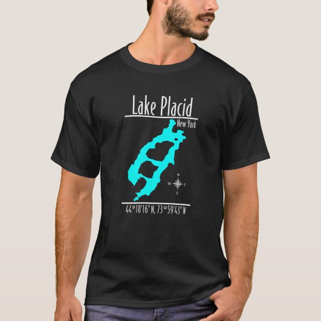 Camiseta Lago Plácido Nova York 1 (Frente)