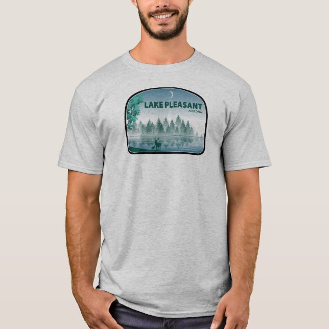 Camiseta Lago Pleasant Arizona Deer (Frente)