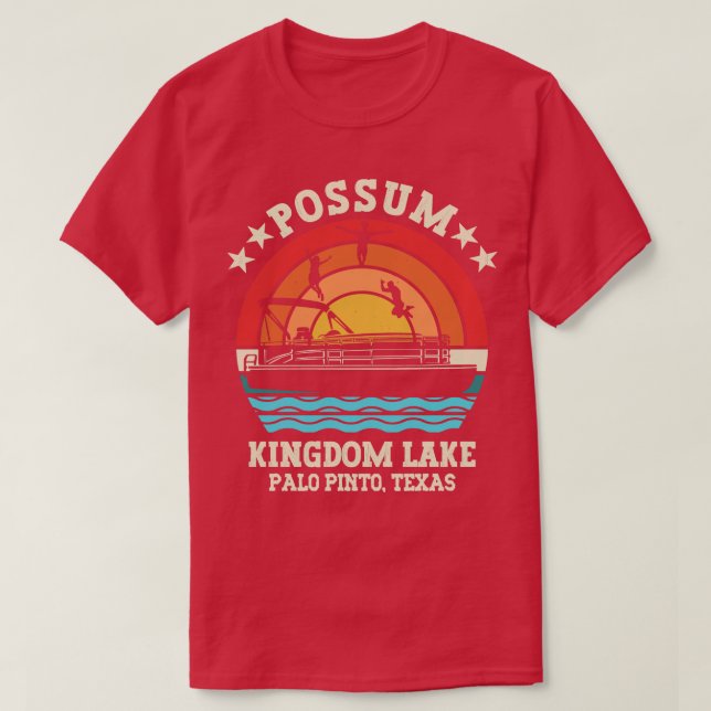 Camiseta Lago Possum Kingdom (Frente do Design)