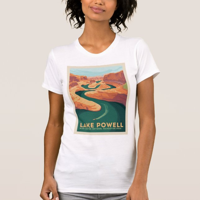 Camiseta Lago Powell | Arizona e Utah (Frente)