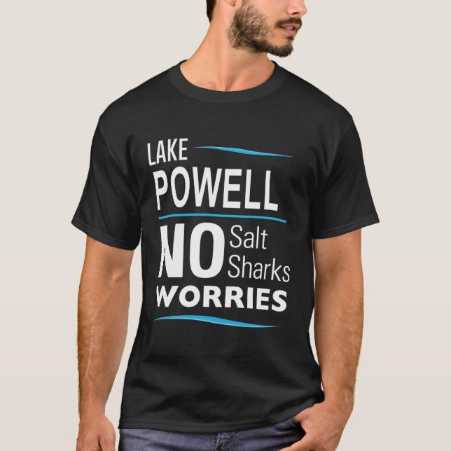 Camiseta Lago Powell Funny (Frente)